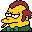 Simpsons Family Clancy Bouvier Marges father Icon